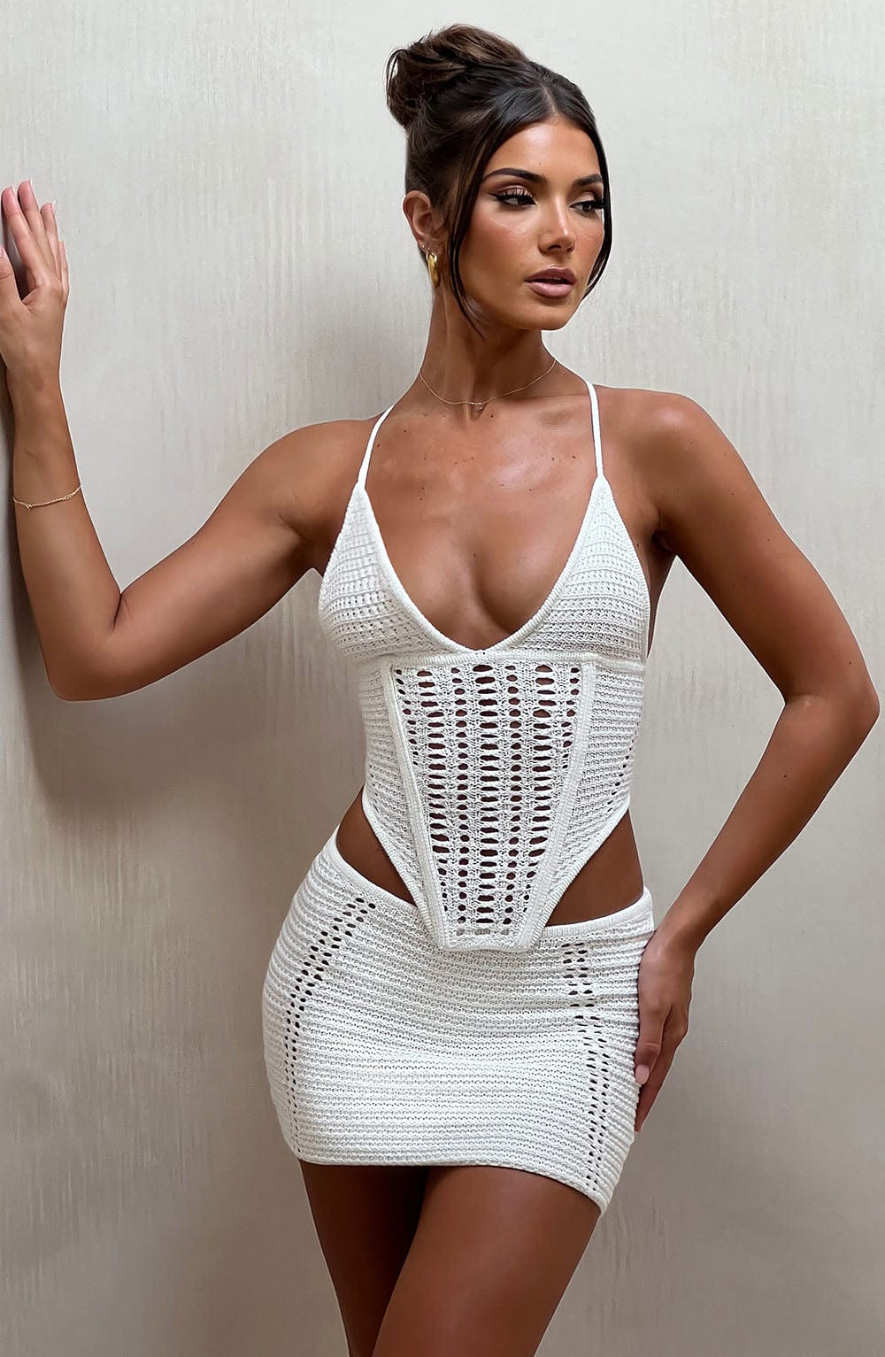 Samariah Büstiyer – Beyaz